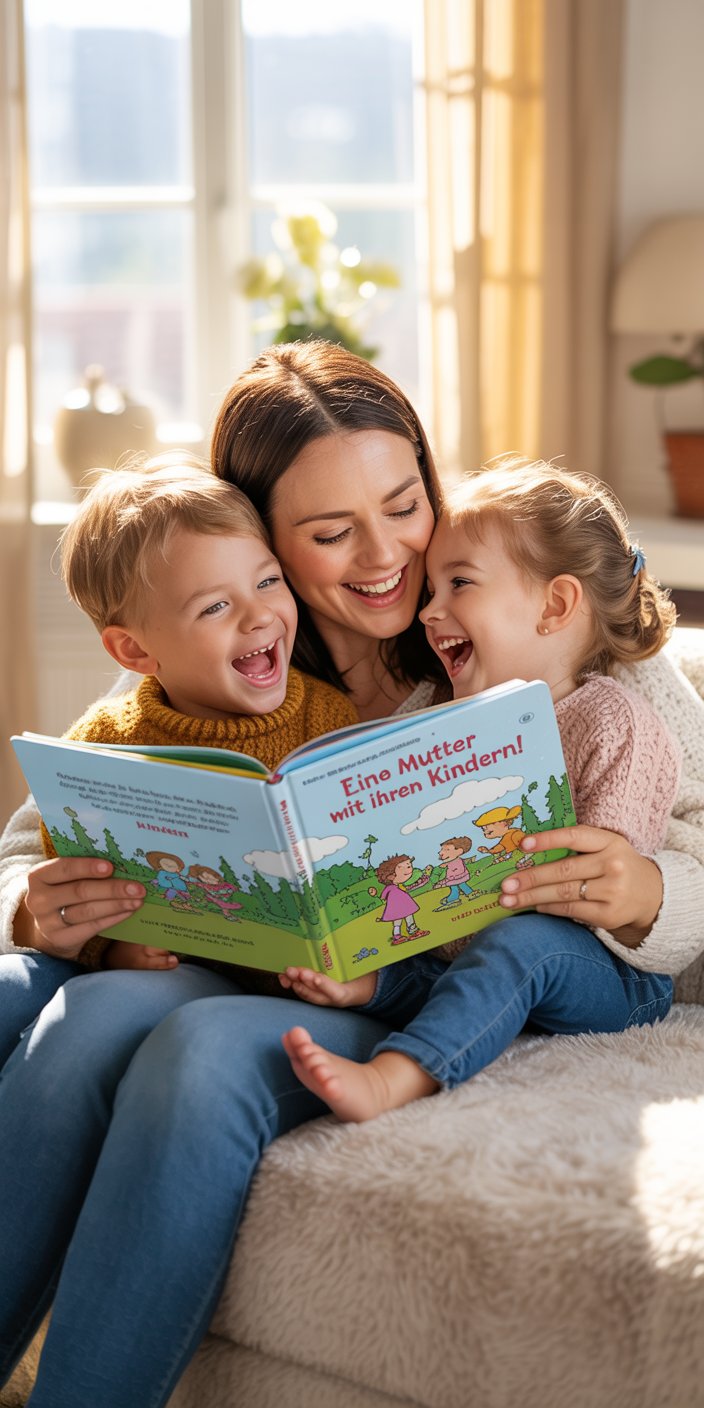 Mama (Bloggerin) liest den Kids vor