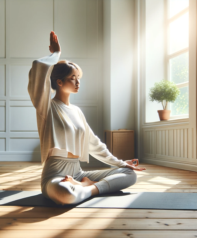 6 Yoga-Übungen gegen einen aufgeblähten Bauch